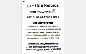 SAMEDI 9 MAI 2026 TOURNOI DE FIGANIERES